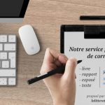 service de correction de texte